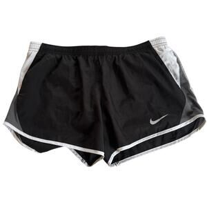 Nike Shorts Women's Black Dri-Fit Running Athletic Lining‎ Sz M